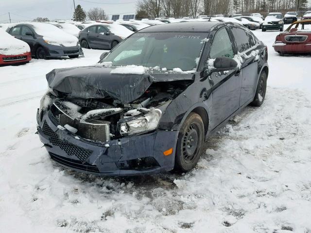 1G1PA5SH0B7237733 - 2011 CHEVROLET CRUZE LS BLACK photo 2