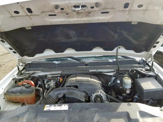 2GCEC13J871534031 - 2007 CHEVROLET SILVERADO WHITE photo 7