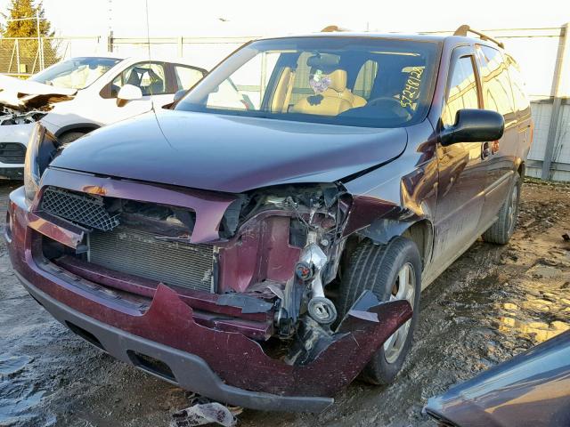 1GNDV33138D161527 - 2008 CHEVROLET UPLANDER L Tünd qırmızı foto 2