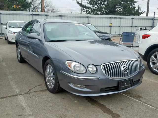 2G4WD582781139071 - 2008 BUICK LACROSSE C GRAY photo 1