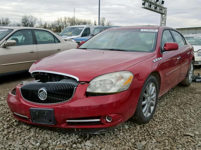 1G4HE57YX6U146335 - 2006 BUICK LUCERNE CX MAROON photo 2