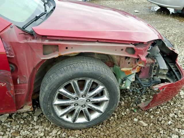 1G4HE57YX6U146335 - 2006 BUICK LUCERNE CX MAROON photo 9