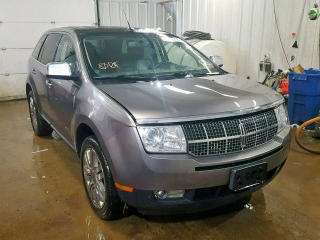 2LMDU88C59BJ05776 - 2009 LINCOLN MKX GRAY photo 1