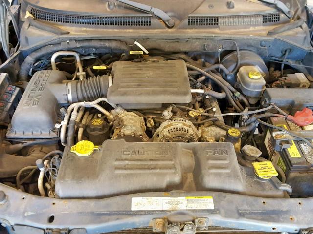 1D4HS58N03F524070 - 2003 DODGE DURANGO SL BLUE photo 7