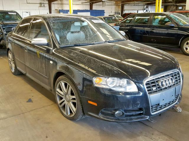 WAUGL78E57A194850 - 2007 AUDI NEW S4 QUA BLACK photo 1