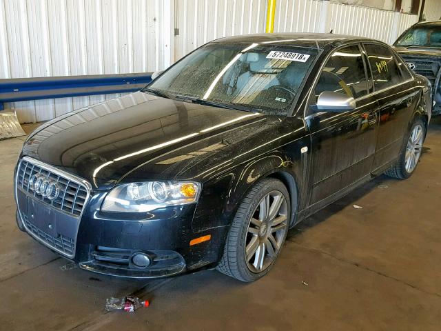 WAUGL78E57A194850 - 2007 AUDI NEW S4 QUA BLACK photo 2