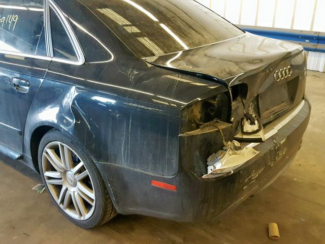 WAUGL78E57A194850 - 2007 AUDI NEW S4 QUA BLACK photo 9