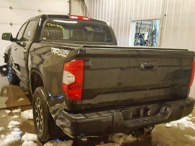 5TFHW5F19FX431158 - 2015 TOYOTA TUNDRA CRE BLACK photo 3