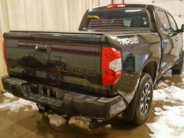 5TFHW5F19FX431158 - 2015 TOYOTA TUNDRA CRE BLACK photo 4