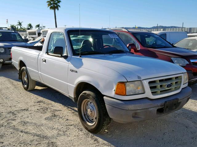 1FTYR10U63PA77484 - 2003 FORD RANGER WHITE photo 1