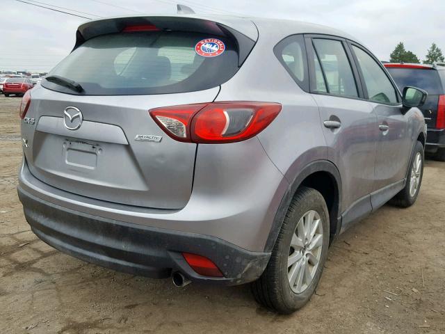 JM3KE2BE1D0158858 - 2013 MAZDA CX-5 SPORT SILVER photo 4