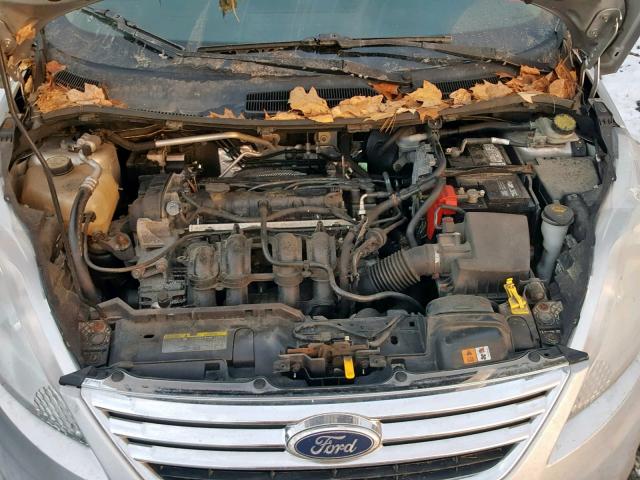 3FADP4CJ1BM117200 - 2011 FORD FIESTA SEL SILVER photo 7