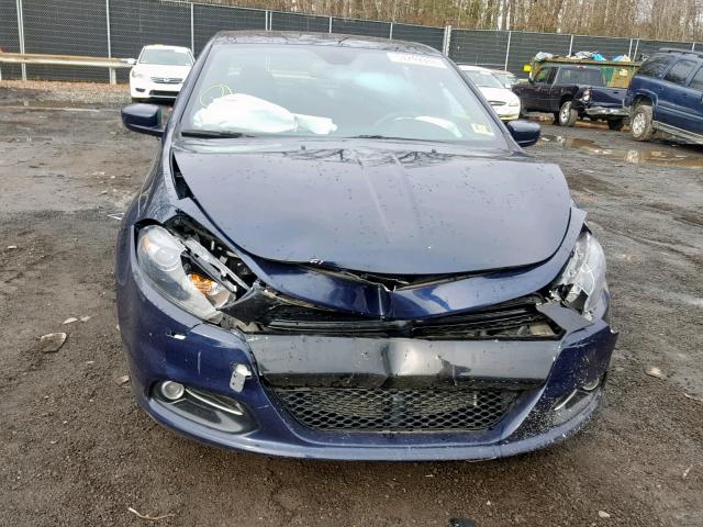 1C3CDFBB6FD279334 - 2015 DODGE DART SXT BLACK photo 9