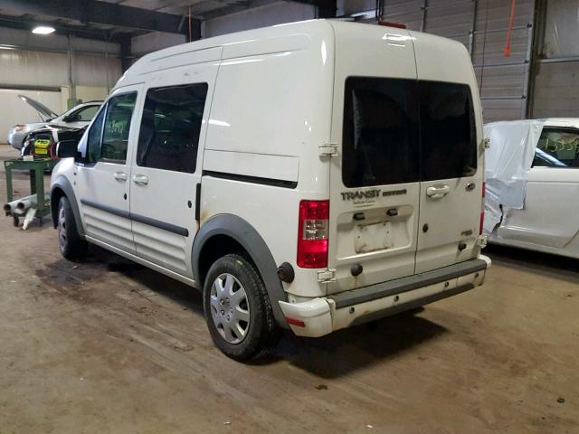 NM0KS9BNXDT147105 - 2013 FORD TRANSIT CO WHITE photo 3