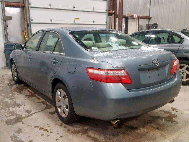 4T1BK46K78U573495 - 2008 TOYOTA CAMRY LE/X GREEN photo 3