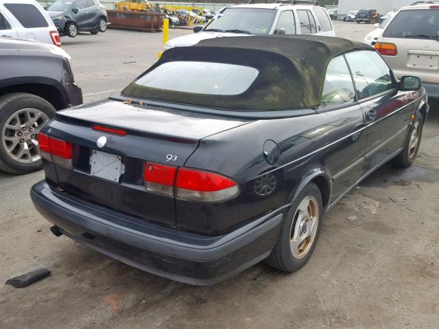 YS3DD75N5X7001383 - 1999 SAAB 9-3 S BLACK photo 4