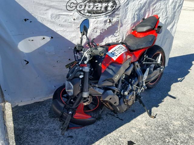 JYARM20E5HA000242 - 2017 YAMAHA FZ07A RED photo 2