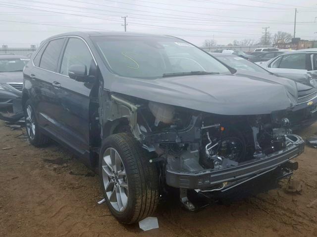 2FMPK4K9XJBB99131 - 2018 FORD EDGE TITAN GRAY photo 1