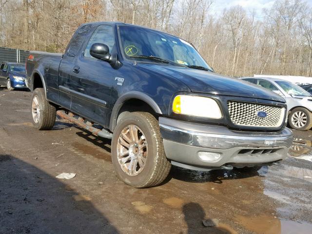 2FTRX18LX3CA54278 - 2003 FORD F150 BLACK photo 1