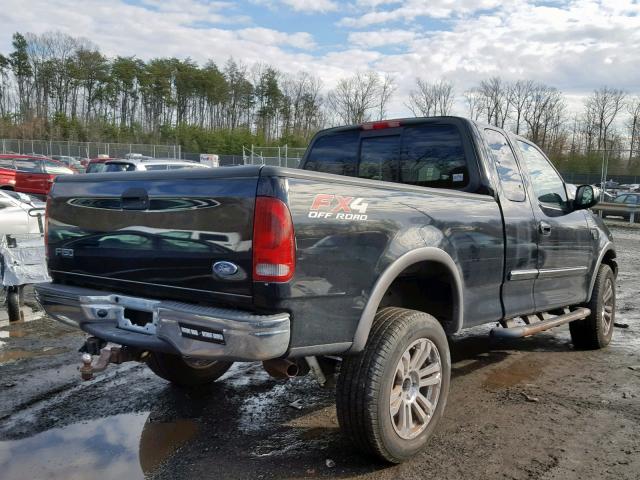 2FTRX18LX3CA54278 - 2003 FORD F150 BLACK photo 4