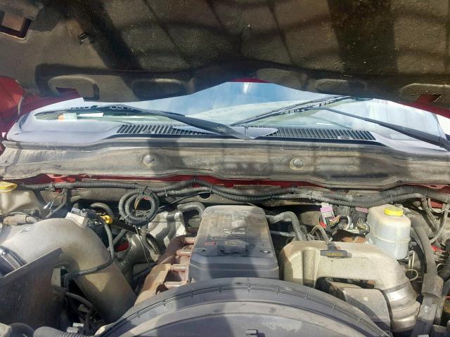 3D7KU28C44G215041 - 2004 DODGE RAM 2500 S წითელი ფოტო 7