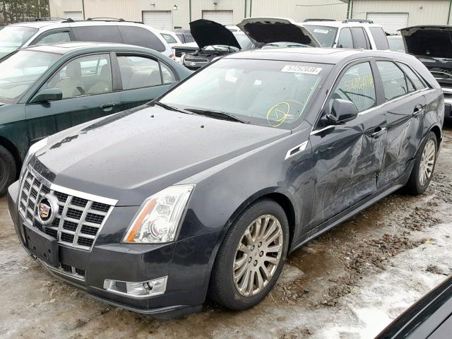 1G6DS8E36C0124259 - 2012 CADILLAC CTS PREMIU BLACK photo 2