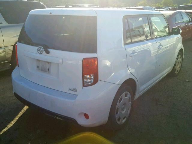 JTLZE4FE4EJ059383 - 2014 TOYOTA SCION XB Ақ фото 4