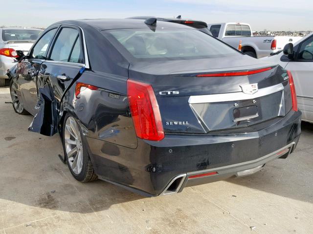 1G6AR5SX8K0100872 - 2019 CADILLAC CTS LUXURY BLACK photo 3