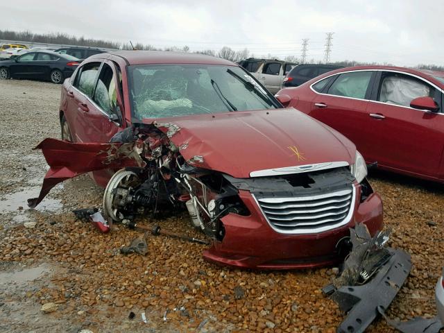 1C3CCBBB3DN714426 - 2013 CHRYSLER 200 TOURIN MAROON photo 1