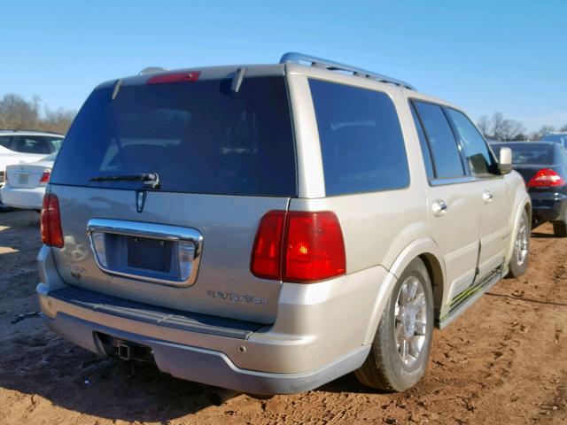 5LMFU28R64LJ10254 - 2004 LINCOLN NAVIGATOR GOLD photo 4