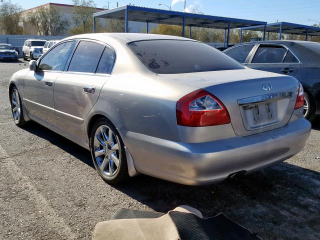 JNKBF01A52M006854 - 2002 INFINITI Q45 BEIGE photo 3