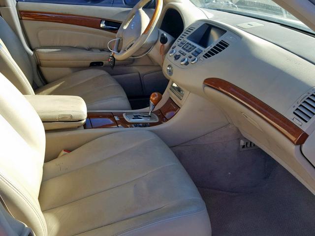 JNKBF01A52M006854 - 2002 INFINITI Q45 BEIGE photo 5