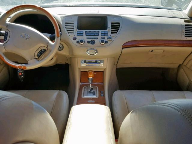 JNKBF01A52M006854 - 2002 INFINITI Q45 BEIGE photo 9