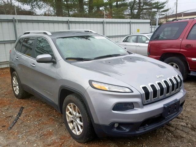 1C4PJMCS7FW745169 - 2015 JEEP CHEROKEE L SILVER photo 1