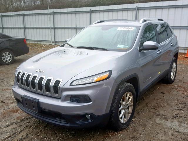 1C4PJMCS7FW745169 - 2015 JEEP CHEROKEE L SILVER photo 2