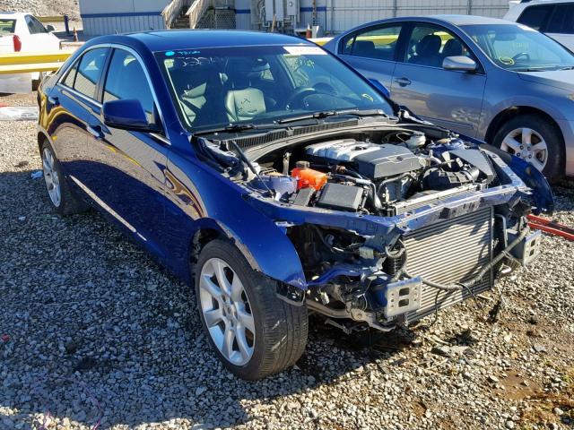 1G6AA5RX2E0143086 - 2014 CADILLAC ATS BLUE photo 1