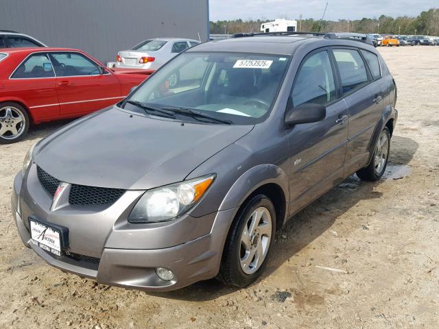 5Y2SL64854Z461828 - 2004 PONTIAC VIBE GRAY photo 2