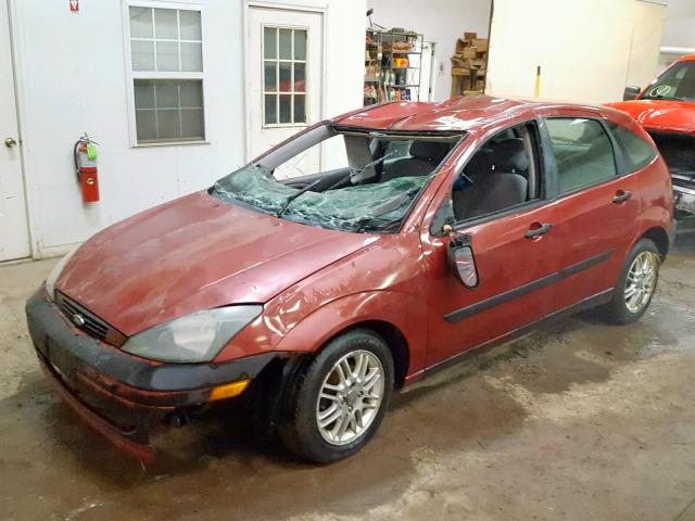 3FAFP37353R181985 - 2003 FORD FOCUS ZX5 BURGUNDY photo 2