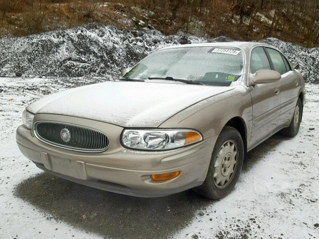 1G4HR54K2YU108041 - 2000 BUICK LESABRE LI GOLD photo 2