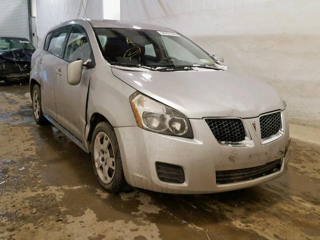 5Y2SP67049Z432323 - 2009 PONTIAC VIBE SILVER photo 1