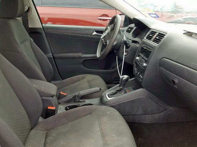 3VW2K7AJ3CM382414 - 2012 VOLKSWAGEN JETTA BASE Արծաթագույն լուսանկար 5