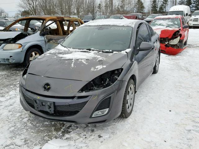 JM1BL1W5XB1452124 - 2011 MAZDA 3 S GRAY photo 2