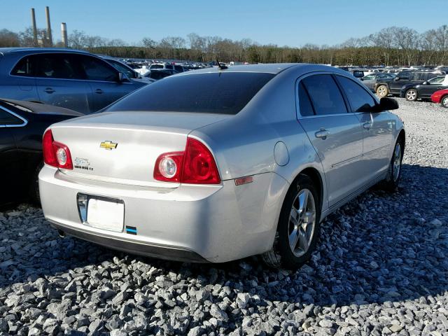 1G1ZC5EB1AF303768 - 2010 CHEVROLET MALIBU 1LT ვერცხლისფერი ფოტო 4
