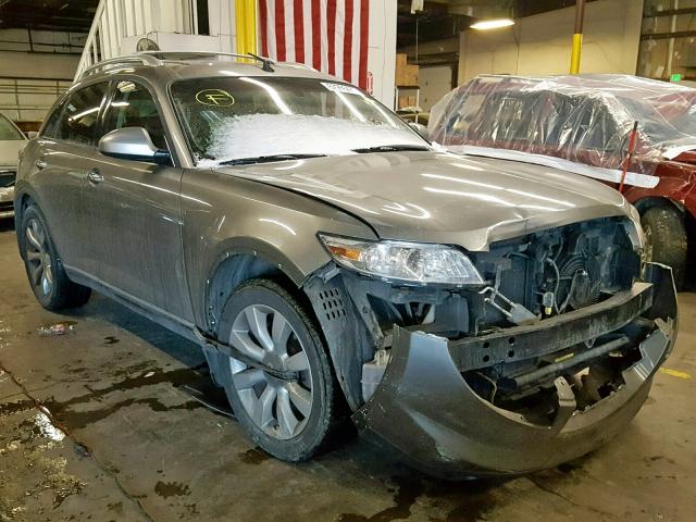 JNRBS08W64X403005 - 2004 INFINITI FX45 SILVER photo 1