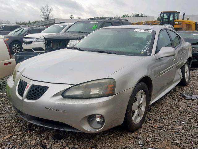 2G2WP552761239060 - 2006 PONTIAC GRAND PRIX ვერცხლისფერი ფოტო 2