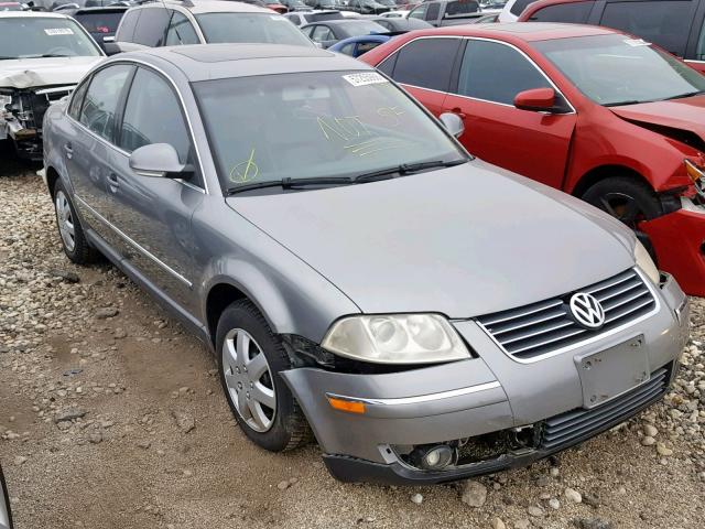 WVWPD63B64E265968 - 2004 VOLKSWAGEN PASSAT GLS SILVER photo 1