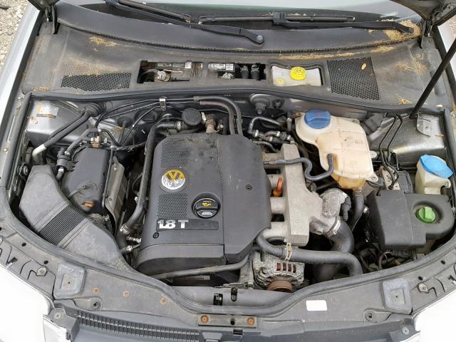 WVWPD63B64E265968 - 2004 VOLKSWAGEN PASSAT GLS SILVER photo 7