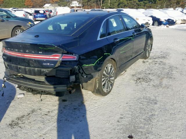 3LN6L5F92HR610459 - 2017 LINCOLN MKZ RESERV BLACK photo 4