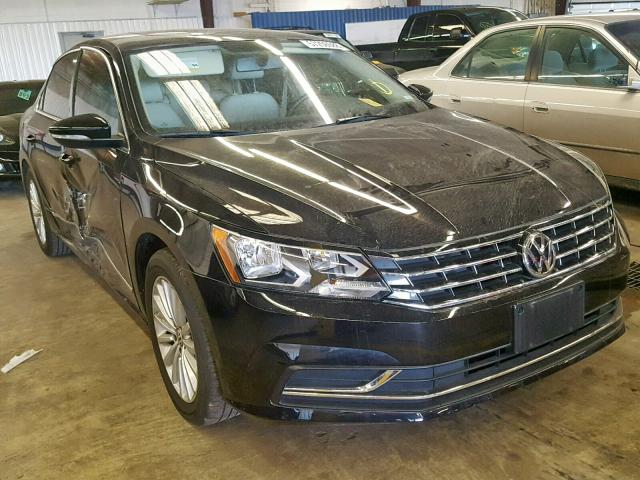 1VWBT7A30HC044444 - 2017 VOLKSWAGEN PASSAT SE BLACK photo 1