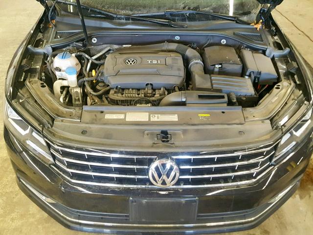 1VWBT7A30HC044444 - 2017 VOLKSWAGEN PASSAT SE BLACK photo 7